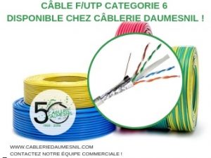 câble futp disponible chez câblerie daumesnil fournisseur en fils et câbles électriques